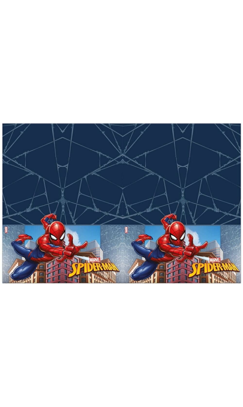 Spider-Man Crime Fighter Plastic Tablecover 120x180cm - 1pk