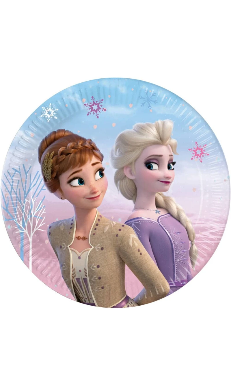 Frozen 2 Wind Spirit FSC Paper Plates 20cm - 8pk