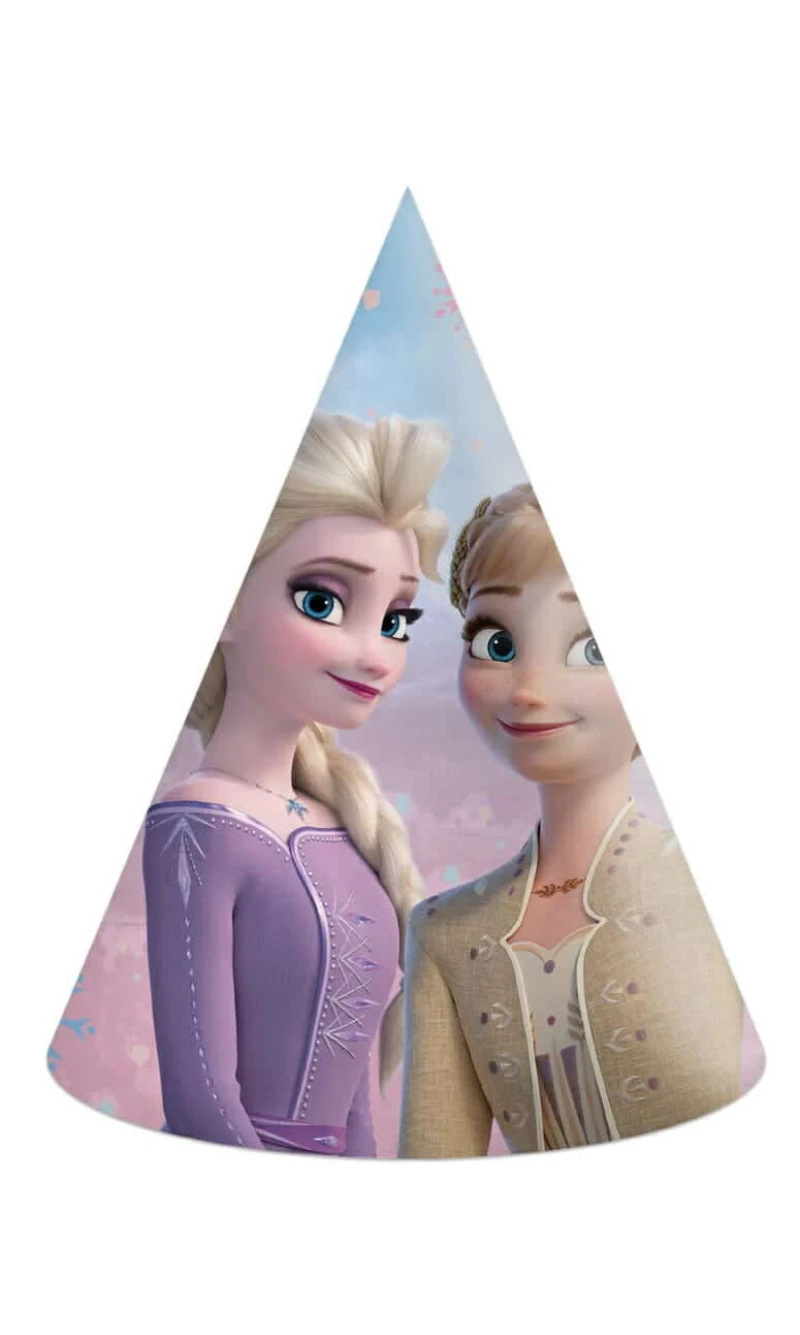 Frozen 2 Wind Spirit FSC Paper Hats - 6pk