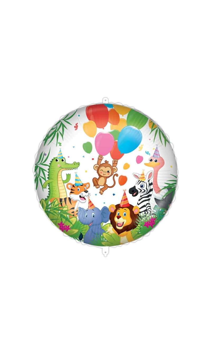 Jungle Foil Balloon 18" - 1pk