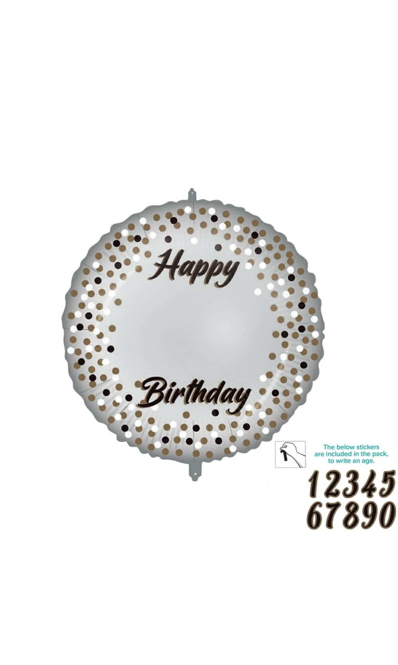 Milestone Foil Balloon (46cm / 18") - 1pk