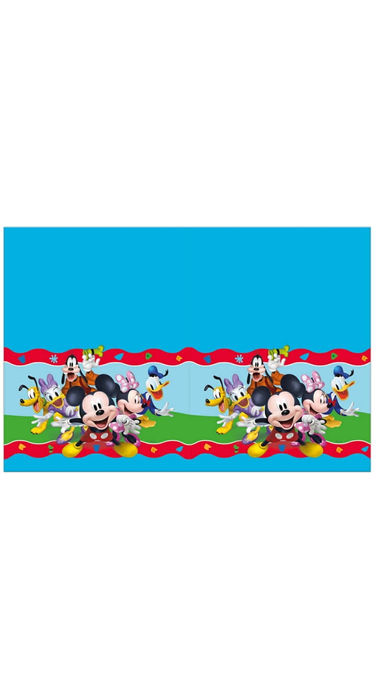 Mickey Rock The House Plastic Tablecover 120x180cm - 1pk