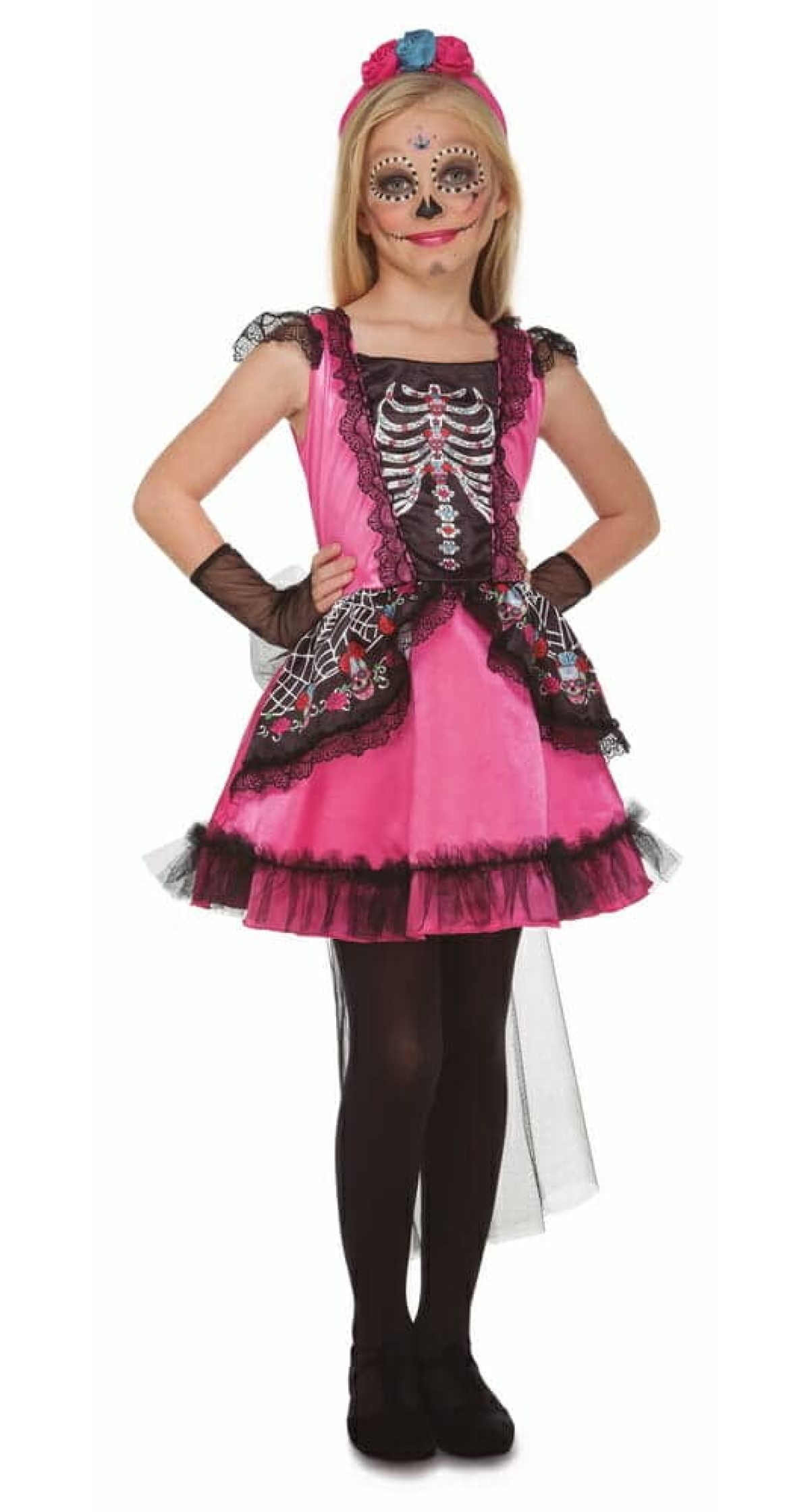 Skeleton Maiden - Age 7 to 9 Years