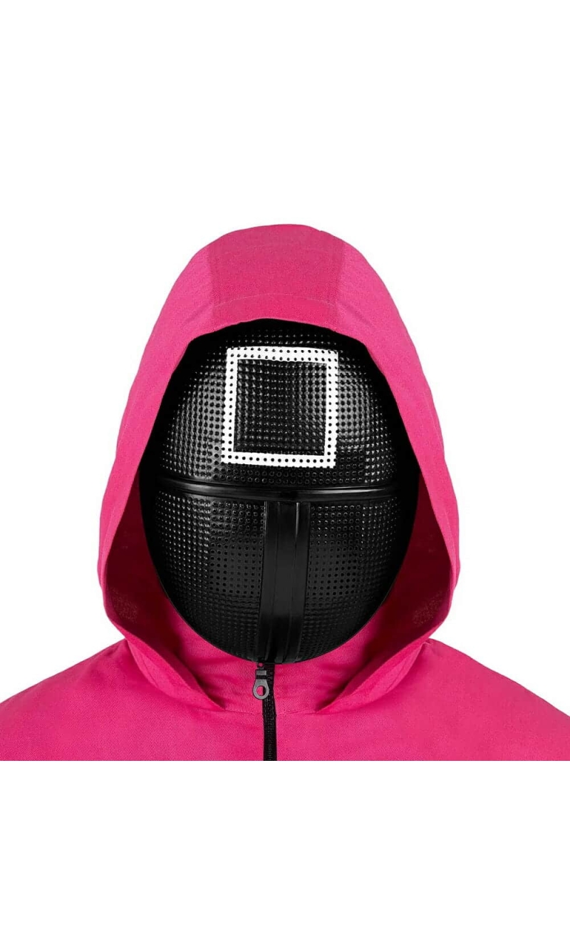 Squid Game PVC Square Mask – Adult One Size