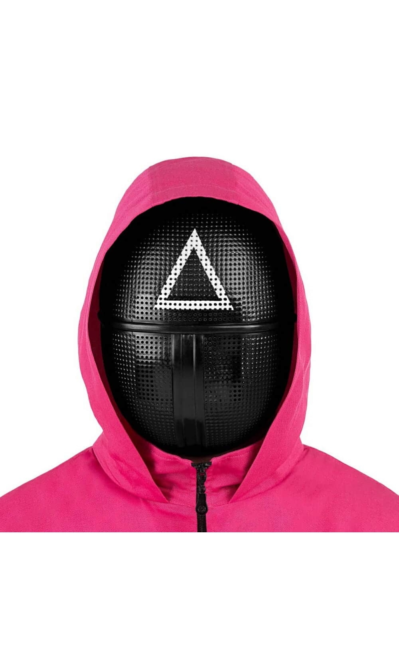 Squid Game PVC Triangle Mask – Adult One Size