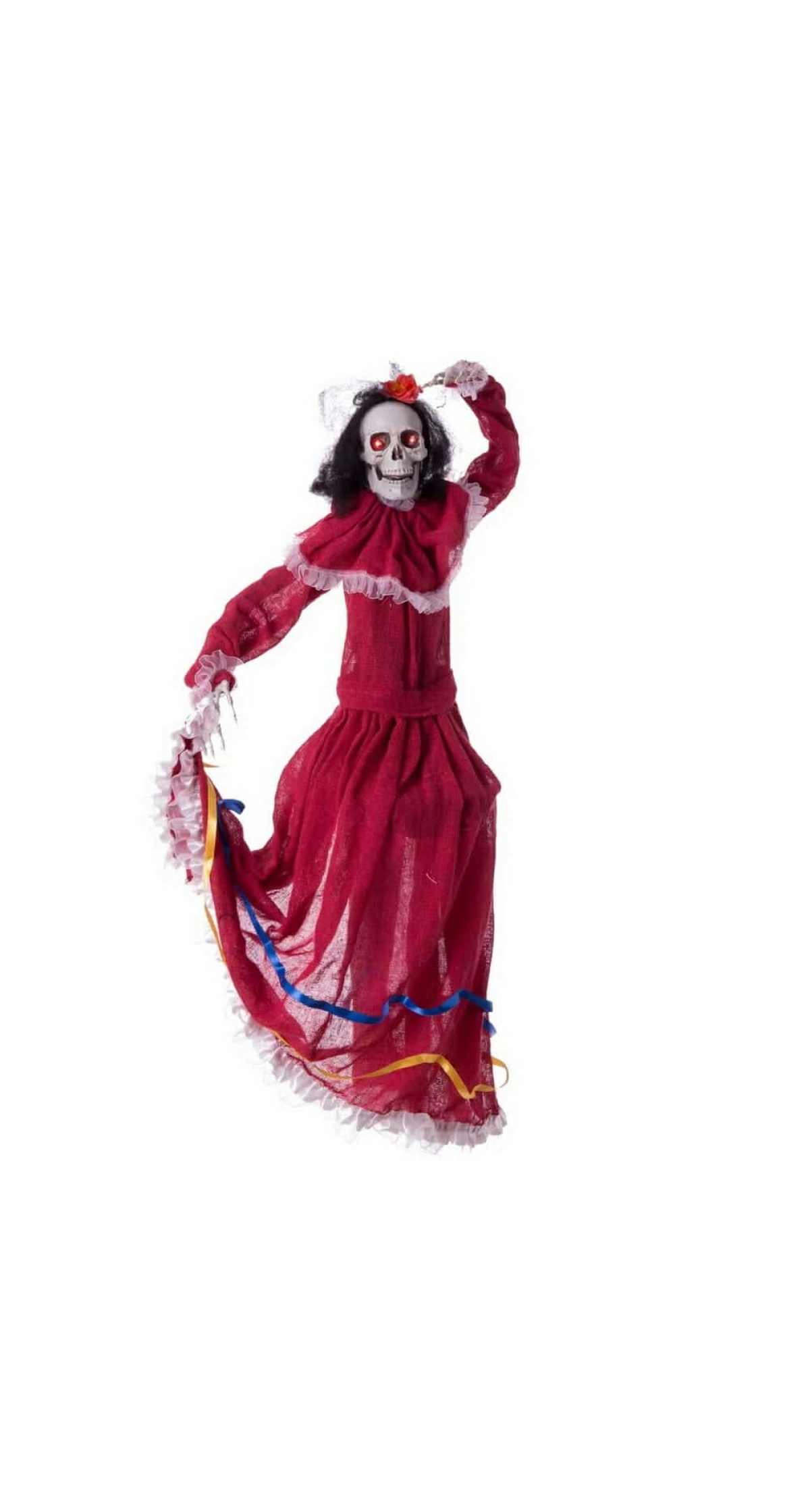 Mexican Ballerina With Light, Sound & Movement - 60x10x80cm
