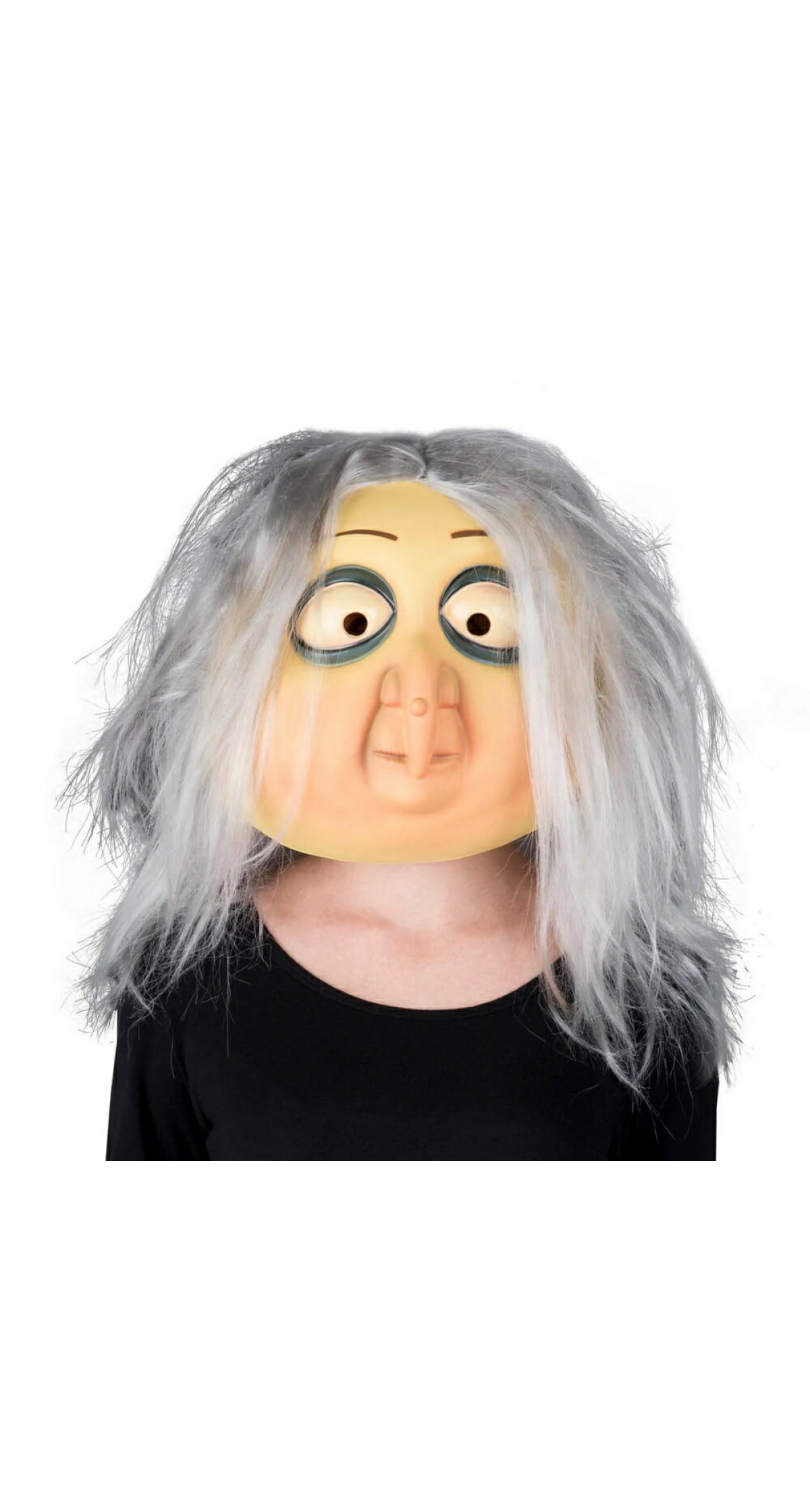 The Addams Family - Grandmama Addams Mask with Hair
