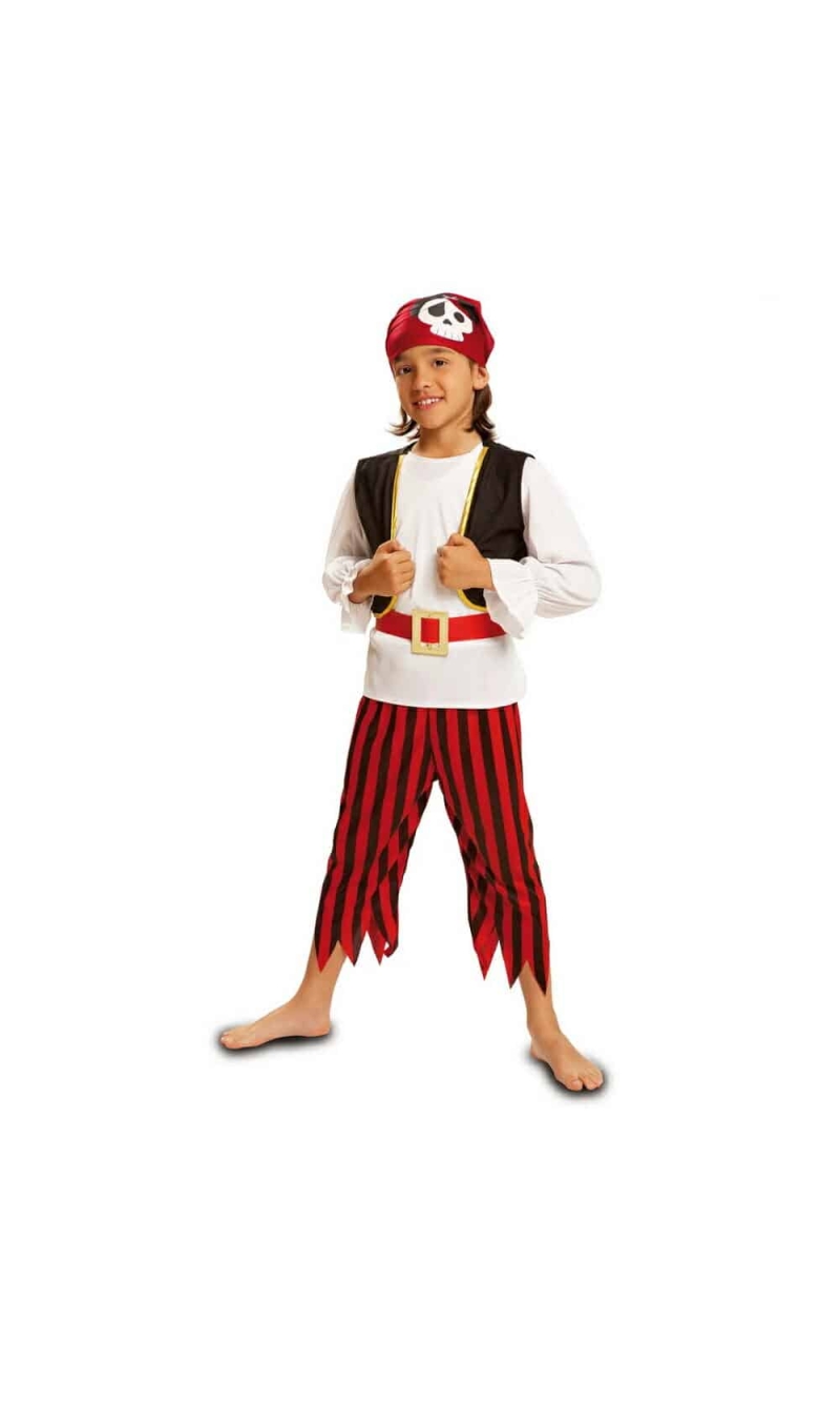 Skull Pirate Boy - Age 7 to 9 Years