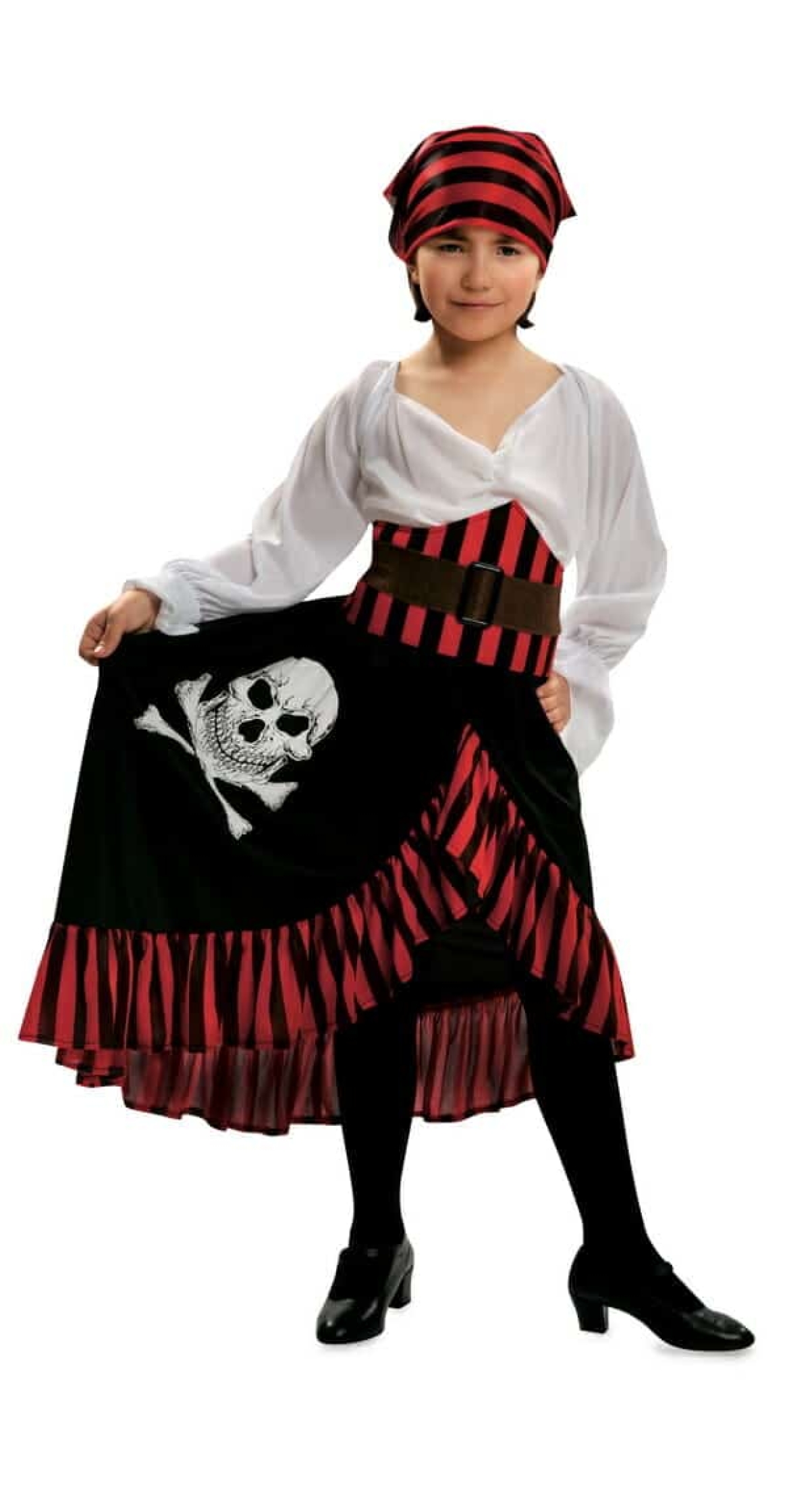 Bandana Pirate Girl - Age 3 to 4 Years
