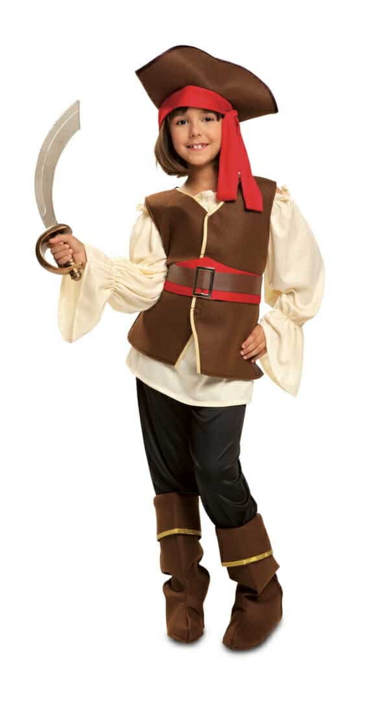 Buccaneer Pirate Girl Costume - Age 10 to 12 Years