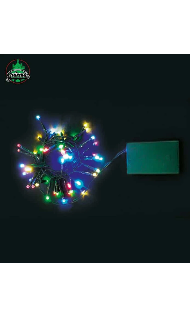 Multifunction 96 Led Color Lights With Batteries – 7.2mt