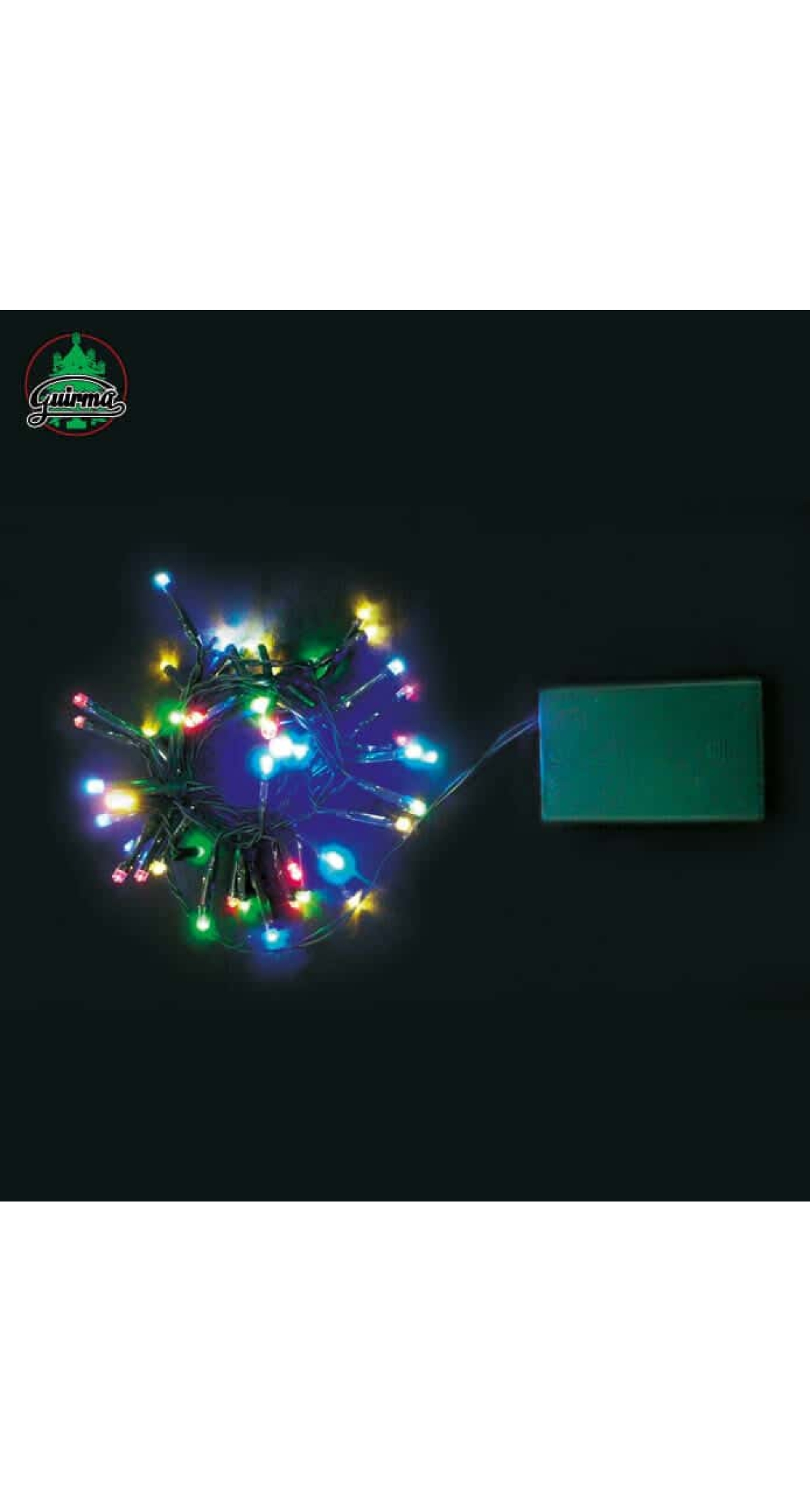 Multifunction 192 Led Color Lights With Batteries – 14.4mt