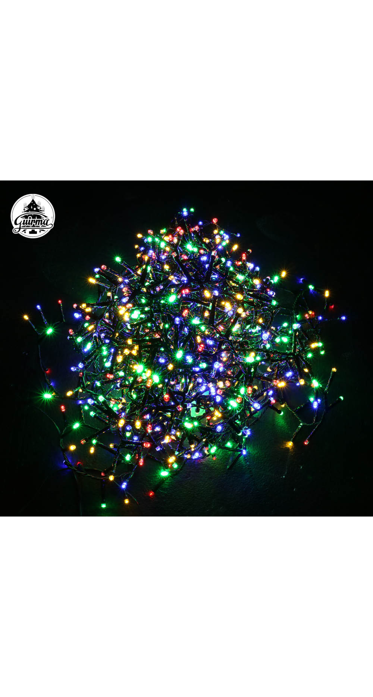 Multifunction 1000 Led Color Lights 240v – 20mt