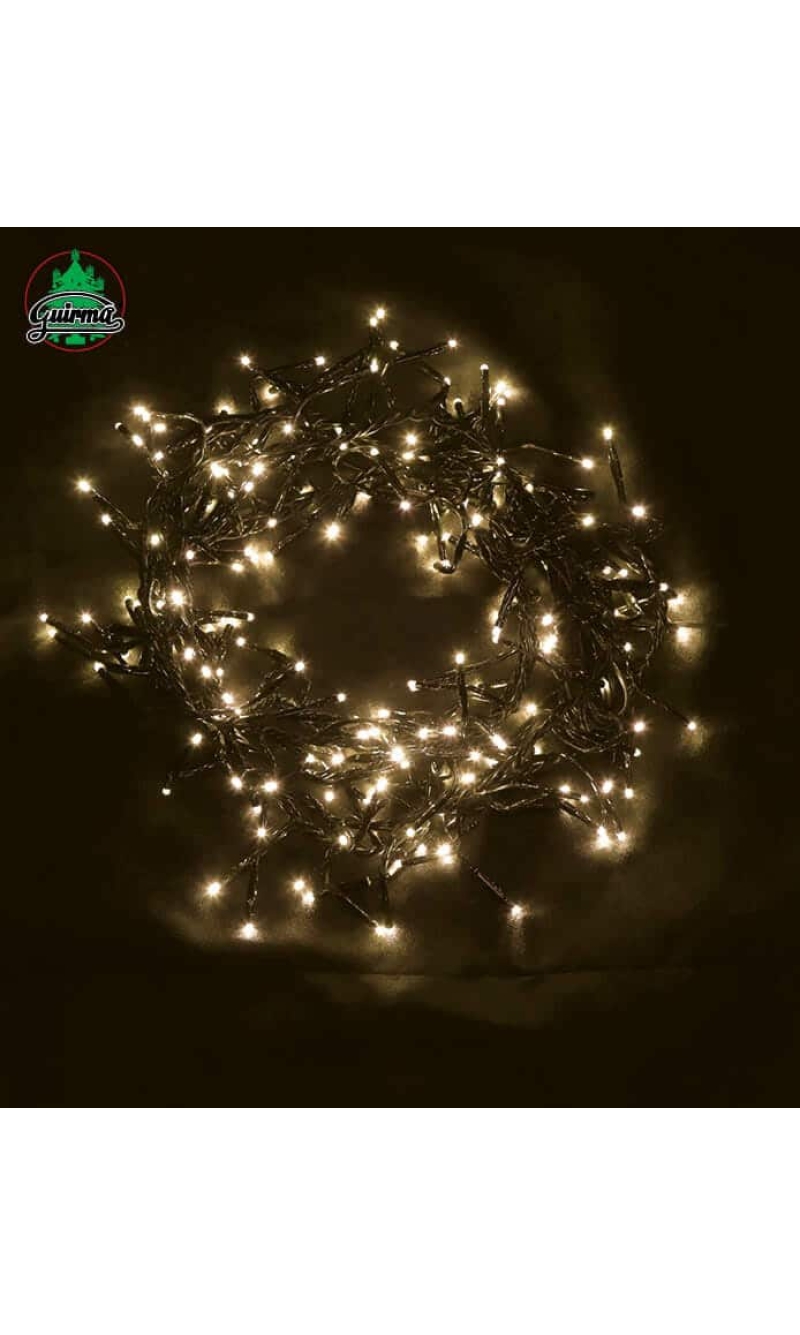 Multifunction 100 Led Warm White Lights 240v – 4.8mt