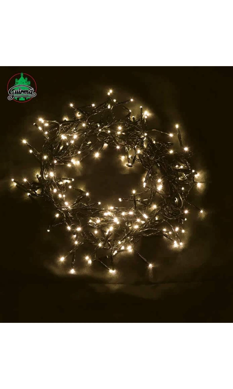 Multifunction 100 Led Warm White Lights 240v – 4.8mt
