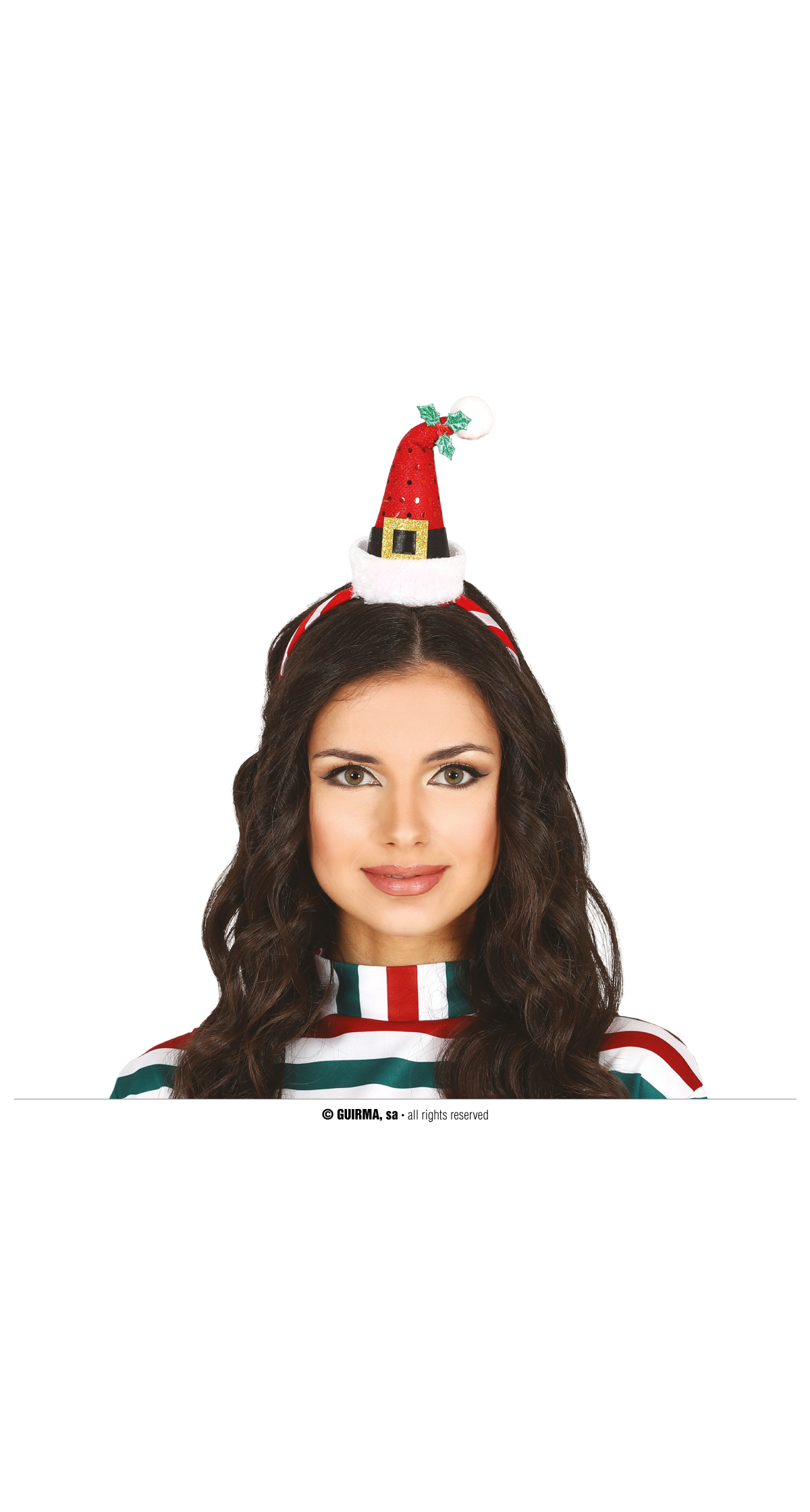 Christmas Mini Santa Hat Headband