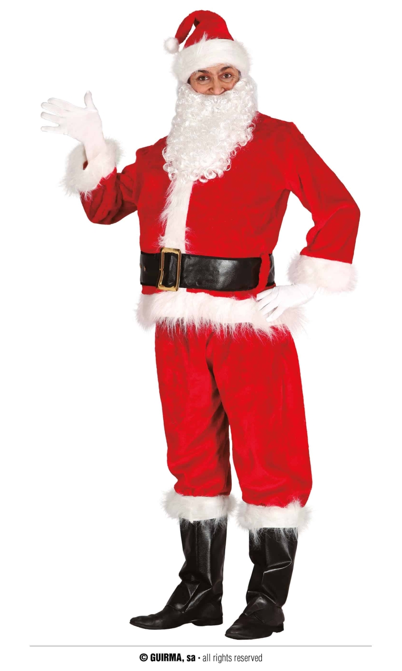 Deluxe Santa Claus Guirma (Papa Noel) - Adult Size Extra Large