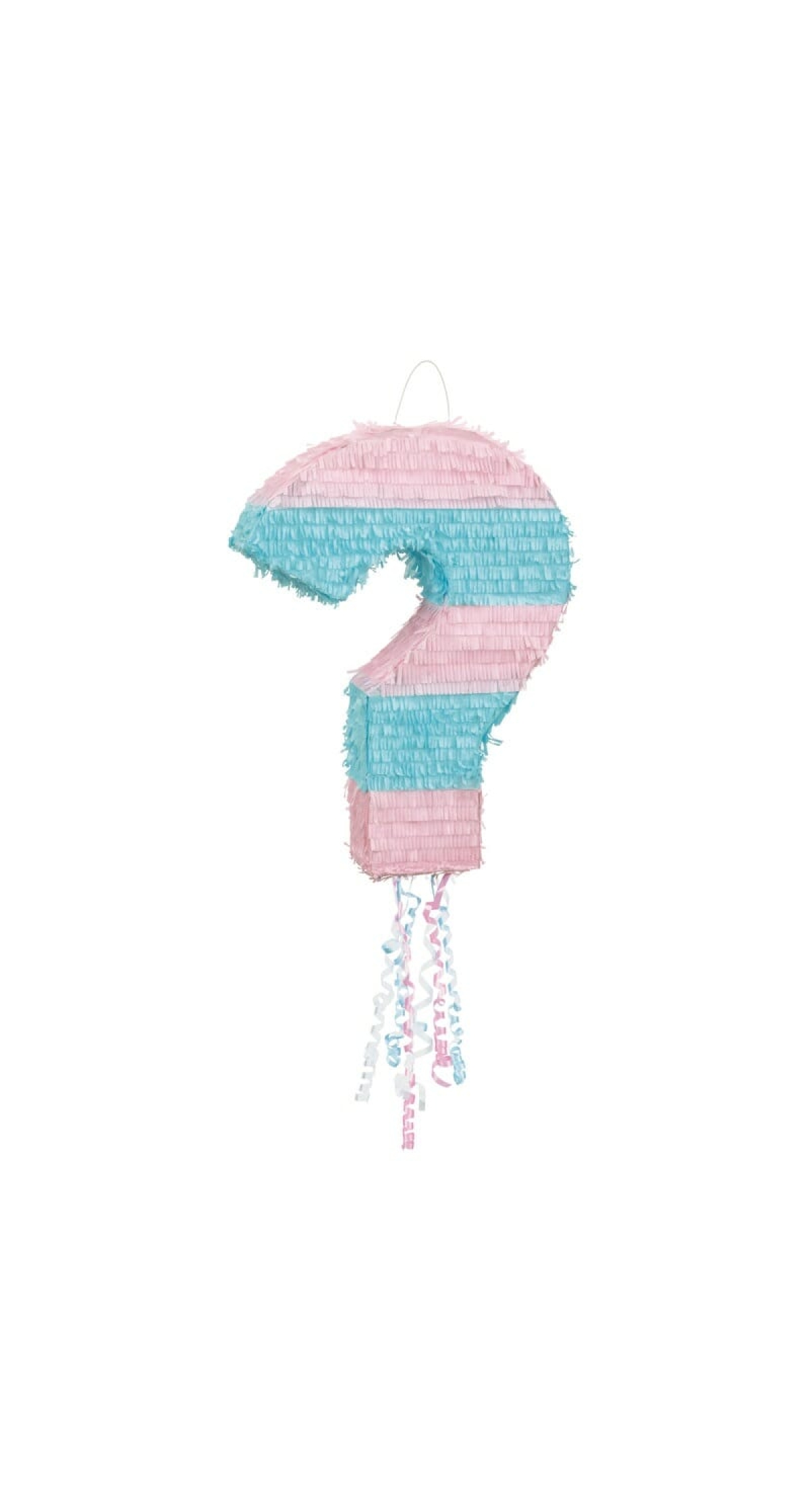 Question Mark Gender Reveal Pinata - 51.4cm x 38cm
