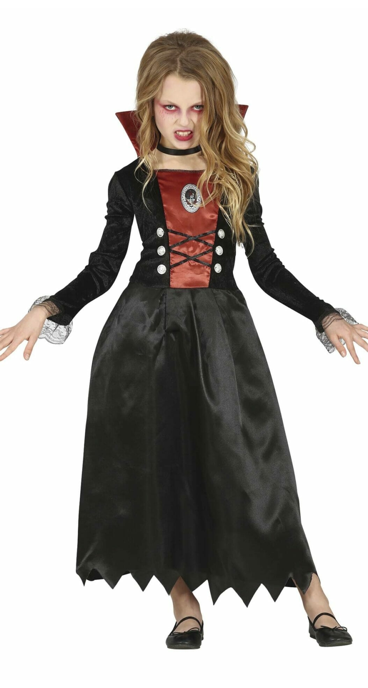 Elegant Vampiress Girl - Age 3 to 4 Years