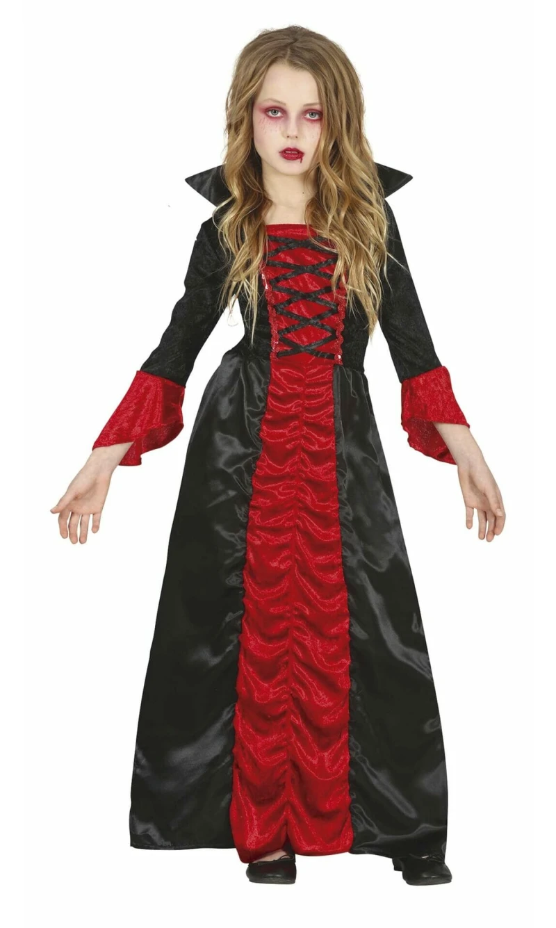 Vampire Elegant Countess Girl - Age 3 to 4 Years