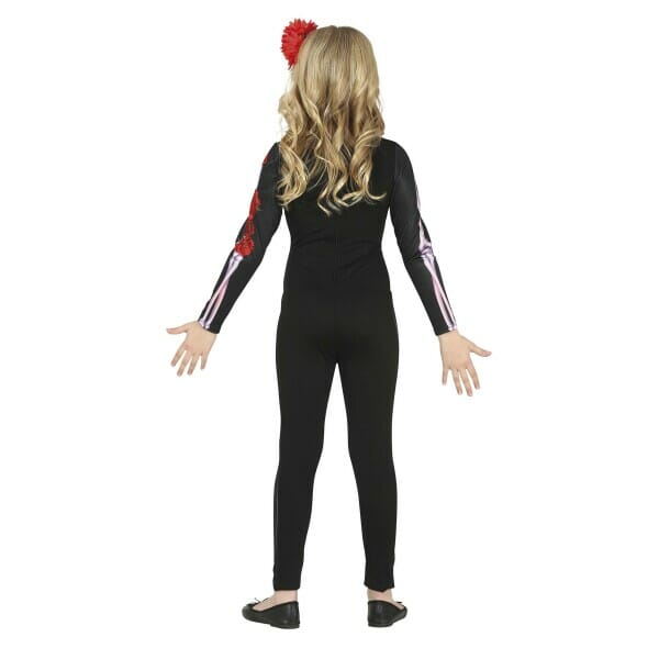 Day of the Dead Cool Skeleton Girl - Age 7 to 9 Years