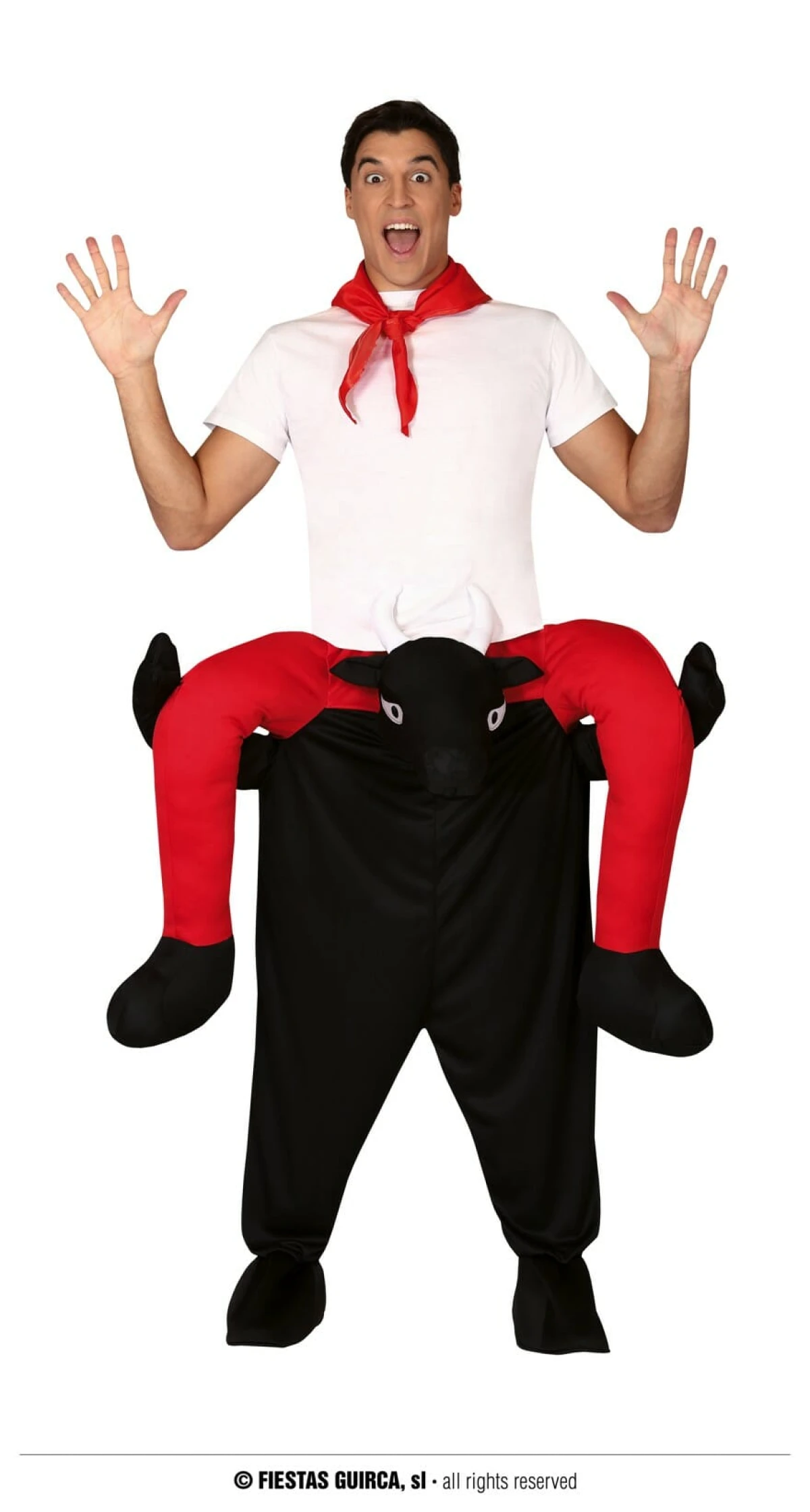 Piggyback Carry Me Bull - Adult Size Large (52-54)