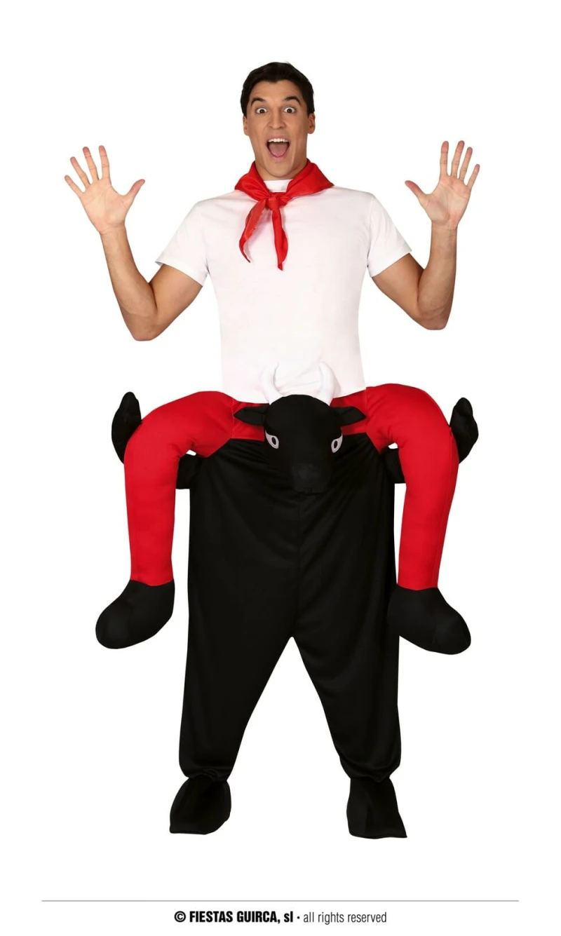 Piggyback Carry Me Bull - Adult Size Large (52-54)
