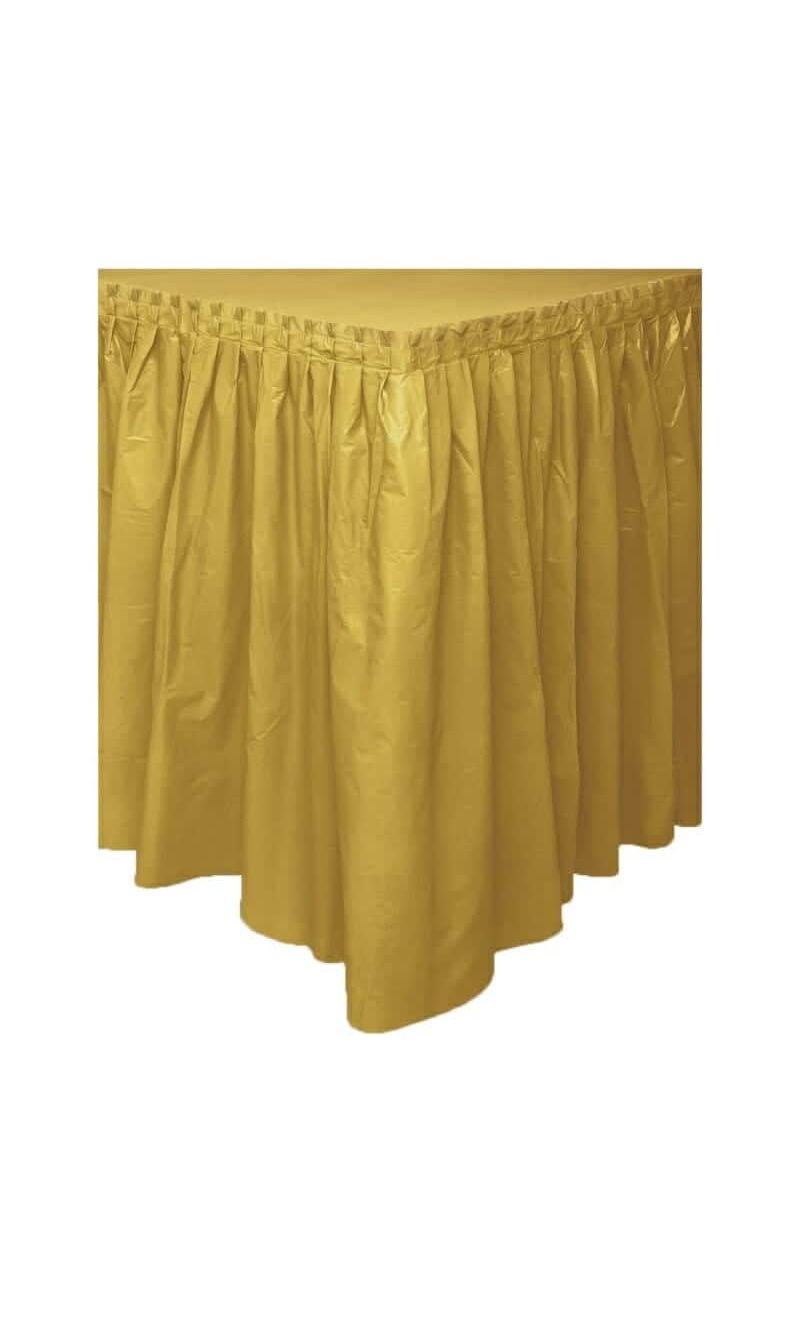 Table Skirt (29"x14ft) - Gold