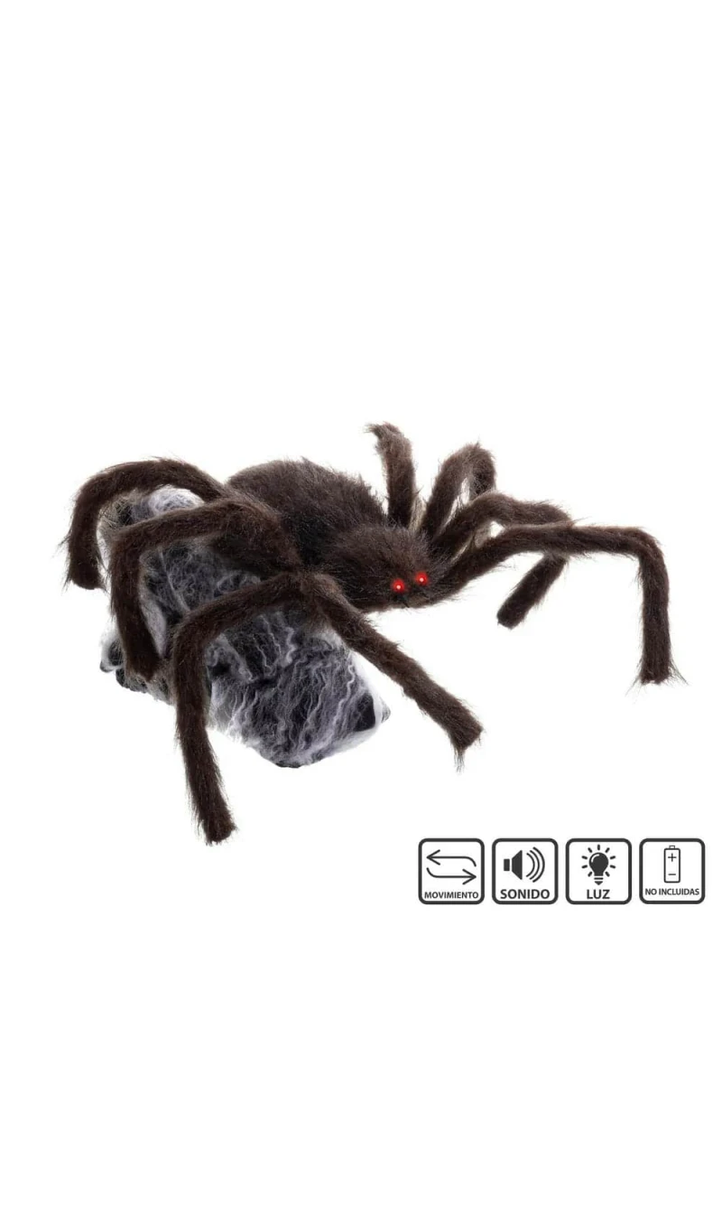 Jumping Spider with Light Sound & Movement - 28x50x70cm