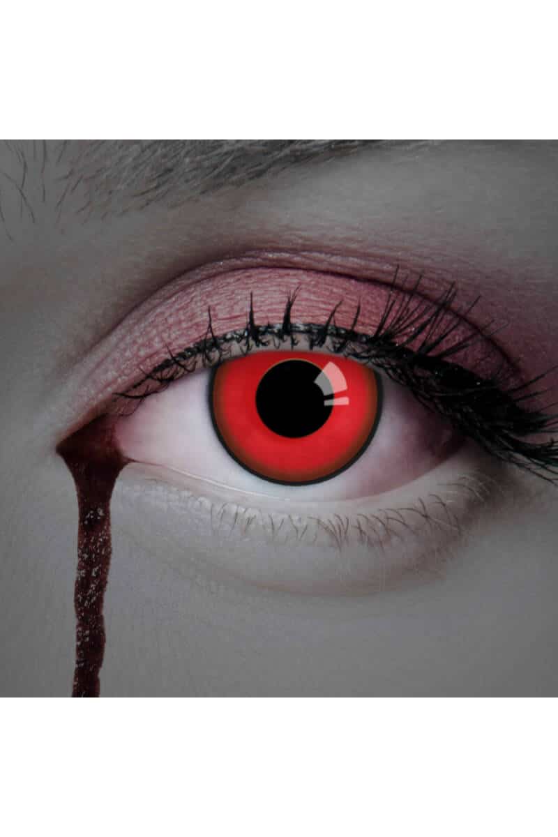 Contact Lenses Red Devil (1 Pair) - 12 Month Use