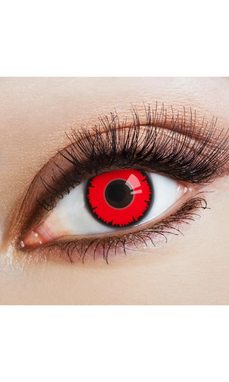 Contact Lenses Scary Vampire (1 Pair) - 12 Month Use