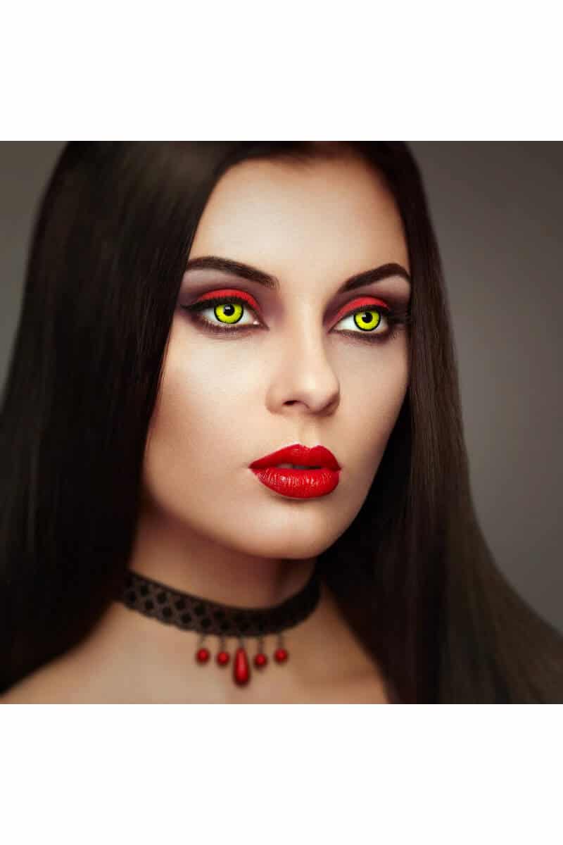 Contact Lenses Vampire Fever (1 Pair) - 12 Month Use