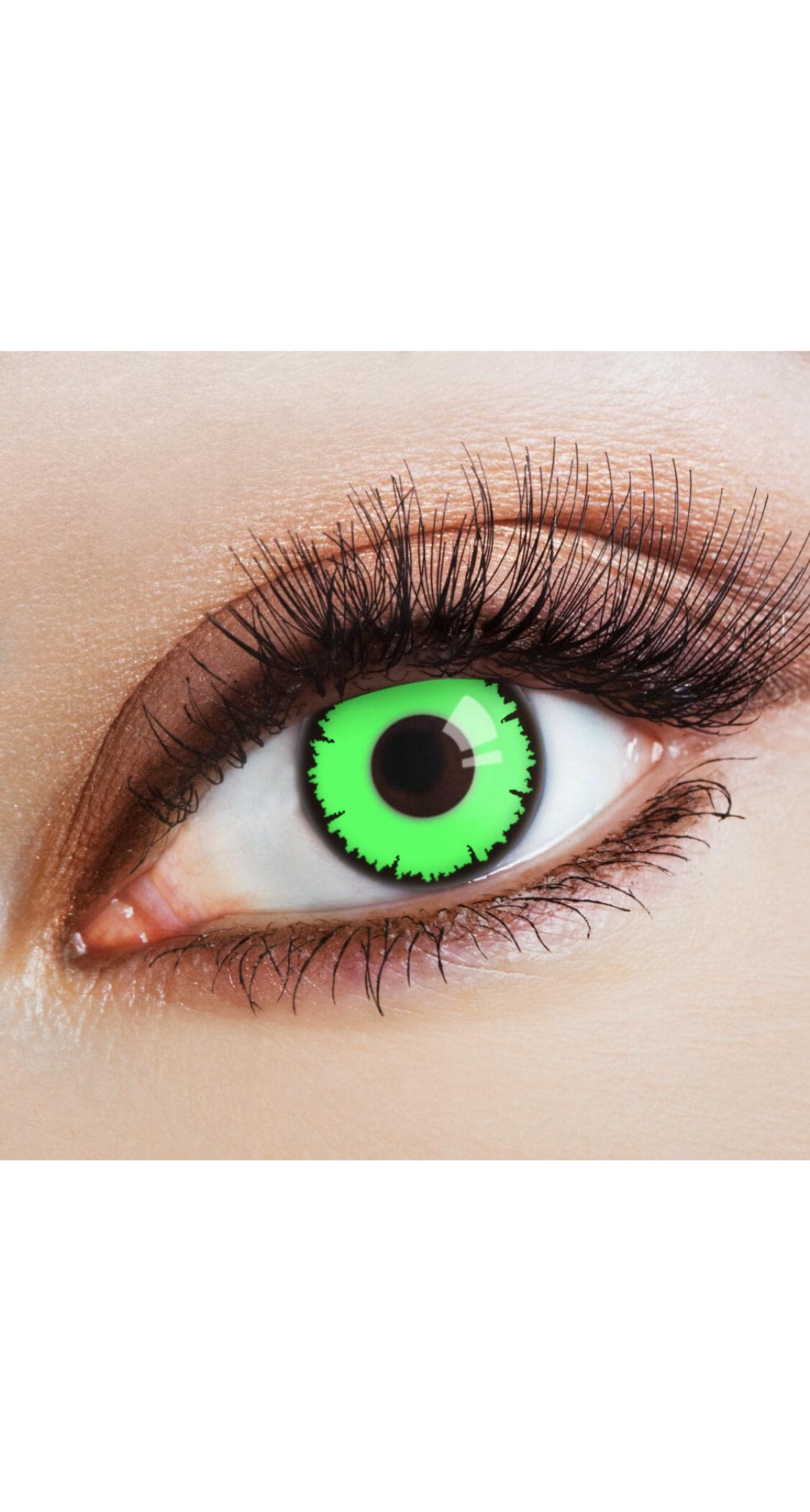 Contact Lenses Green Vampire (1 Pair) - 12 Month Use