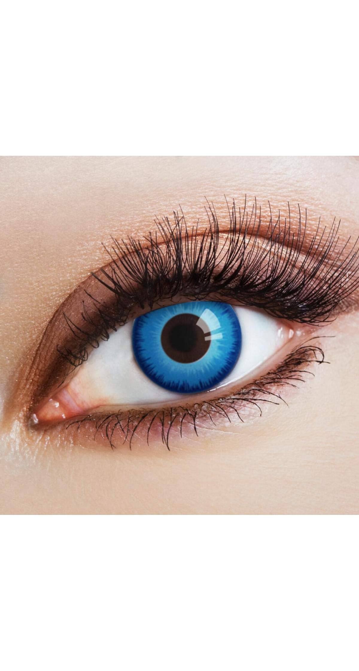 Contact Lenses Steelblue Eye (1 Pair) - 12 Month Use