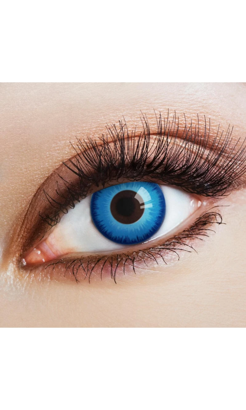 Contact Lenses Steelblue Eye (1 Pair) - 12 Month Use