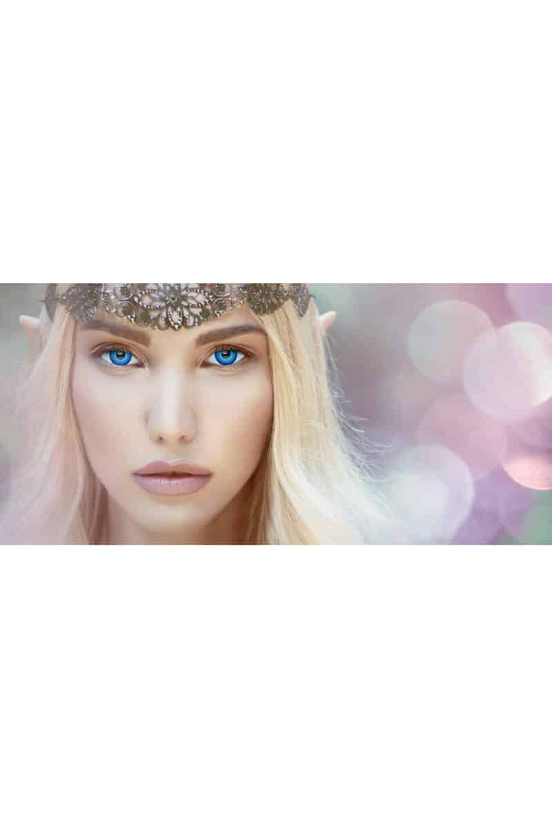 Contact Lenses Steelblue Eye (1 Pair) - 12 Month Use