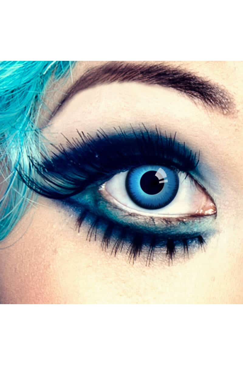 Contact Lenses Steelblue Eye (1 Pair) - 12 Month Use