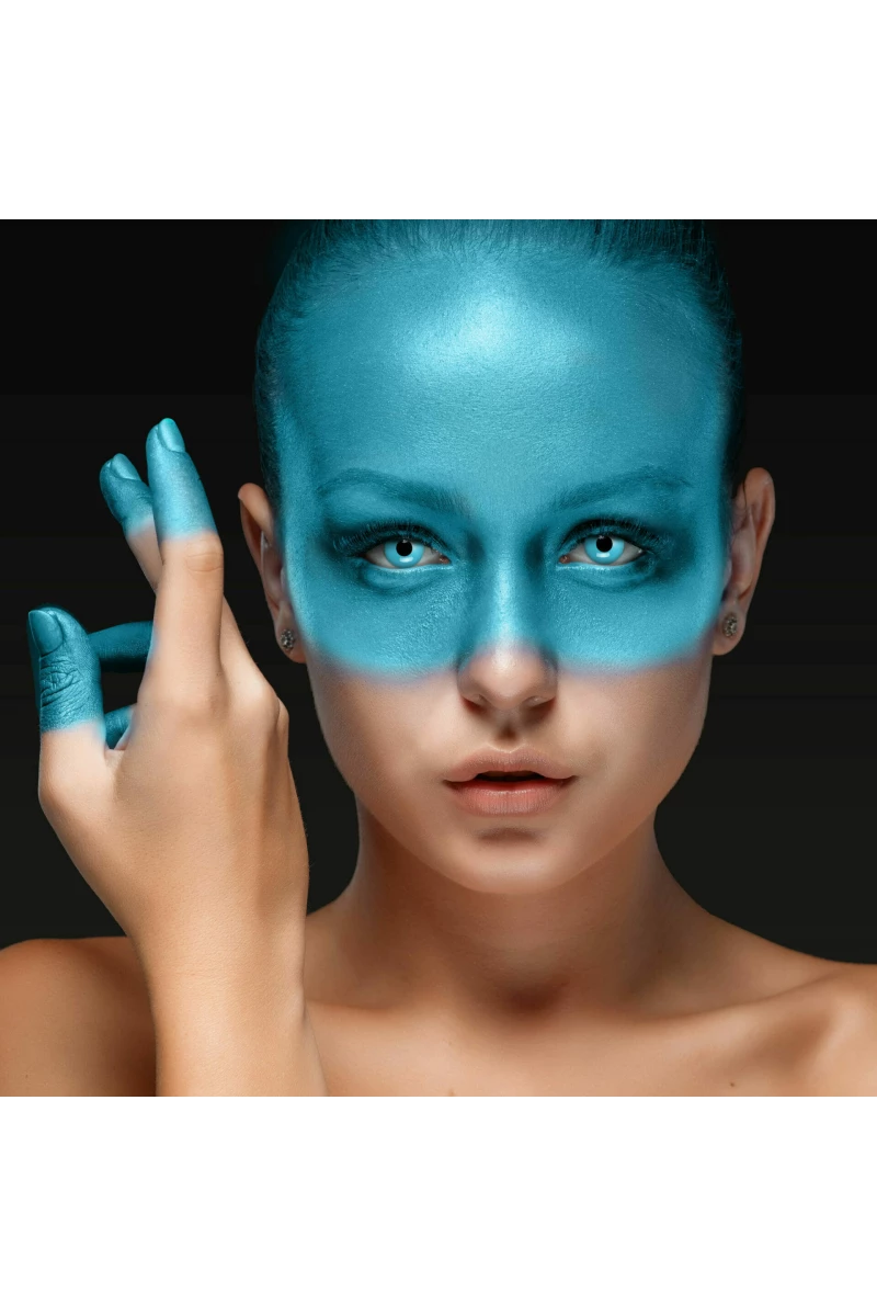 Contact Lenses Blue Galaxy (1 Pair) - 1 Day Use