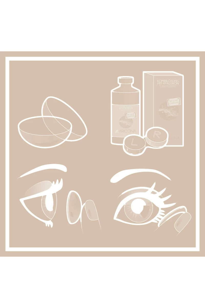 Contact Lenses Devil Eyes (1 Pair) - 1 Day Use