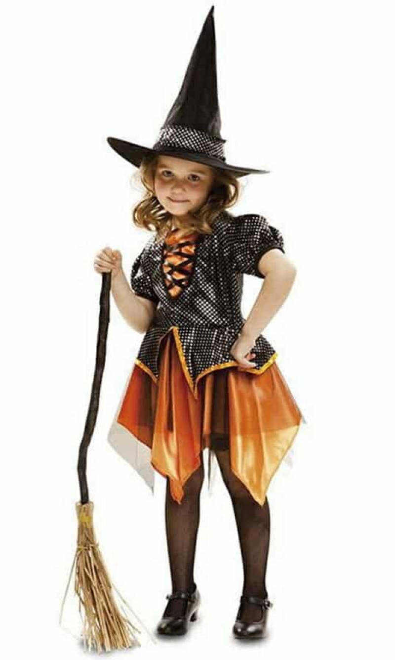 Cute Little Golden Witch Baby - Age 12 to 24 Months