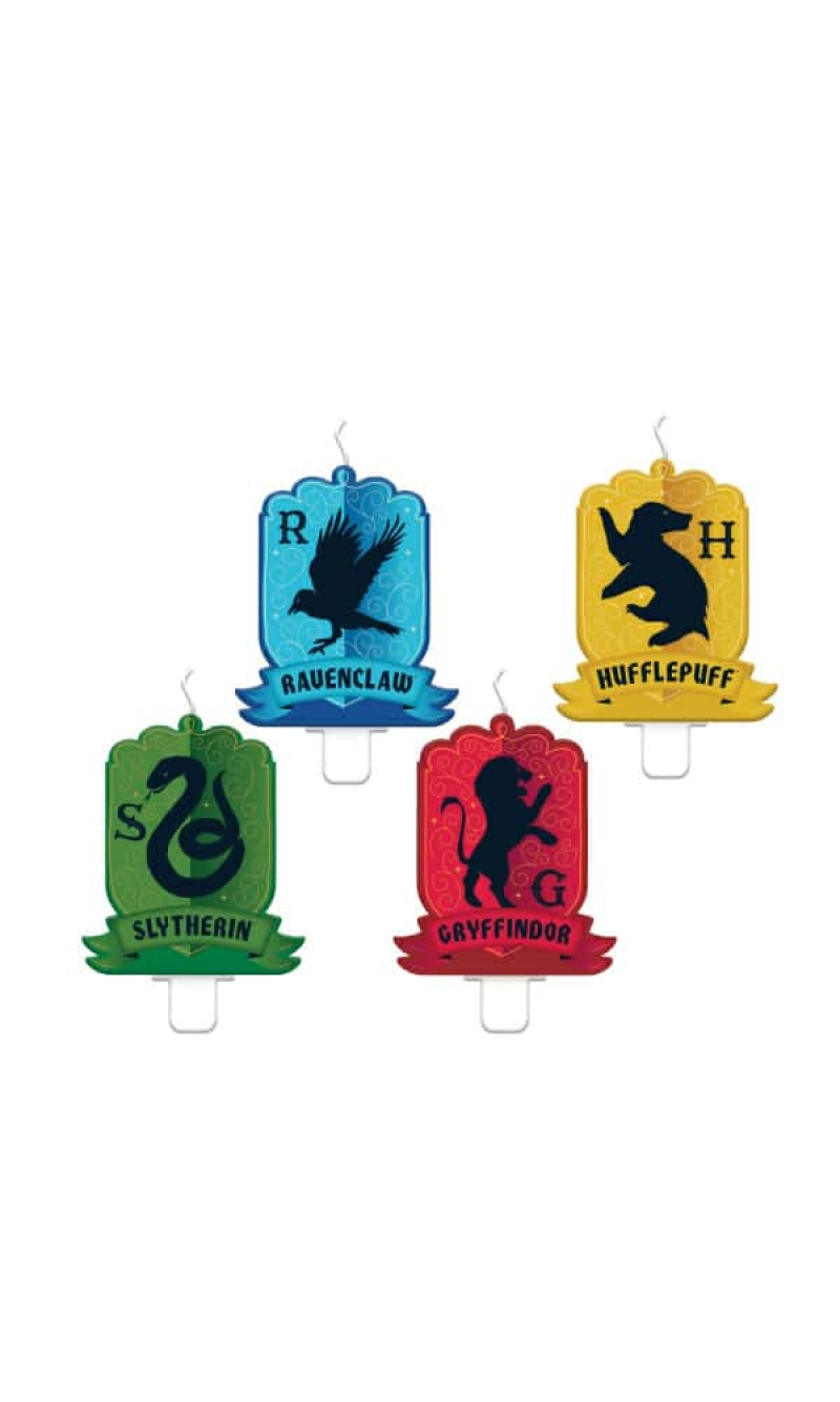 Harry Potter Houses Character Candles (6.8 x 8cm) - 4pk