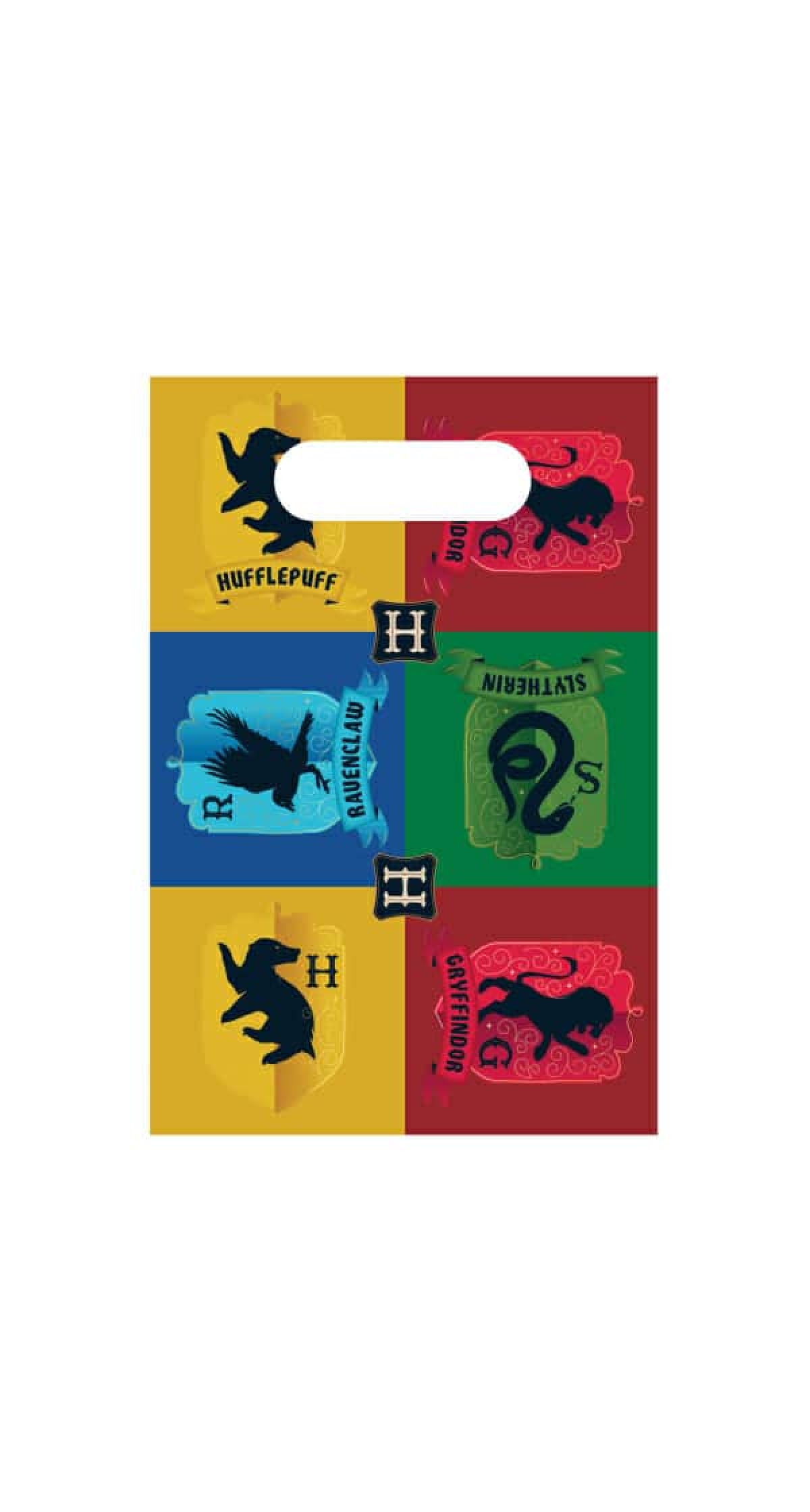 Harry Potter Houses Party Bags (15.8 x 23.6cm) - 8pk