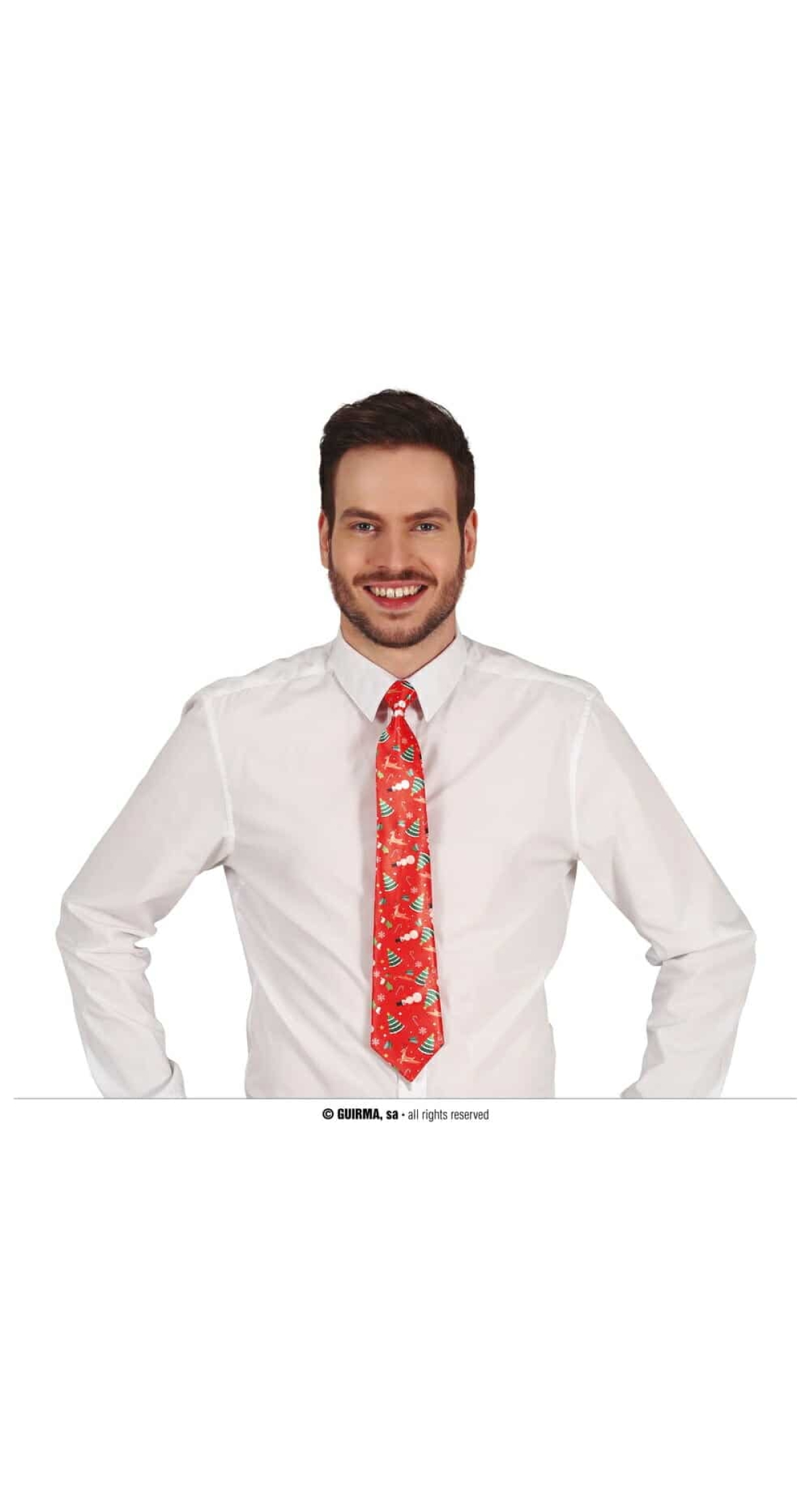 Red Christmas Tie - 45cm