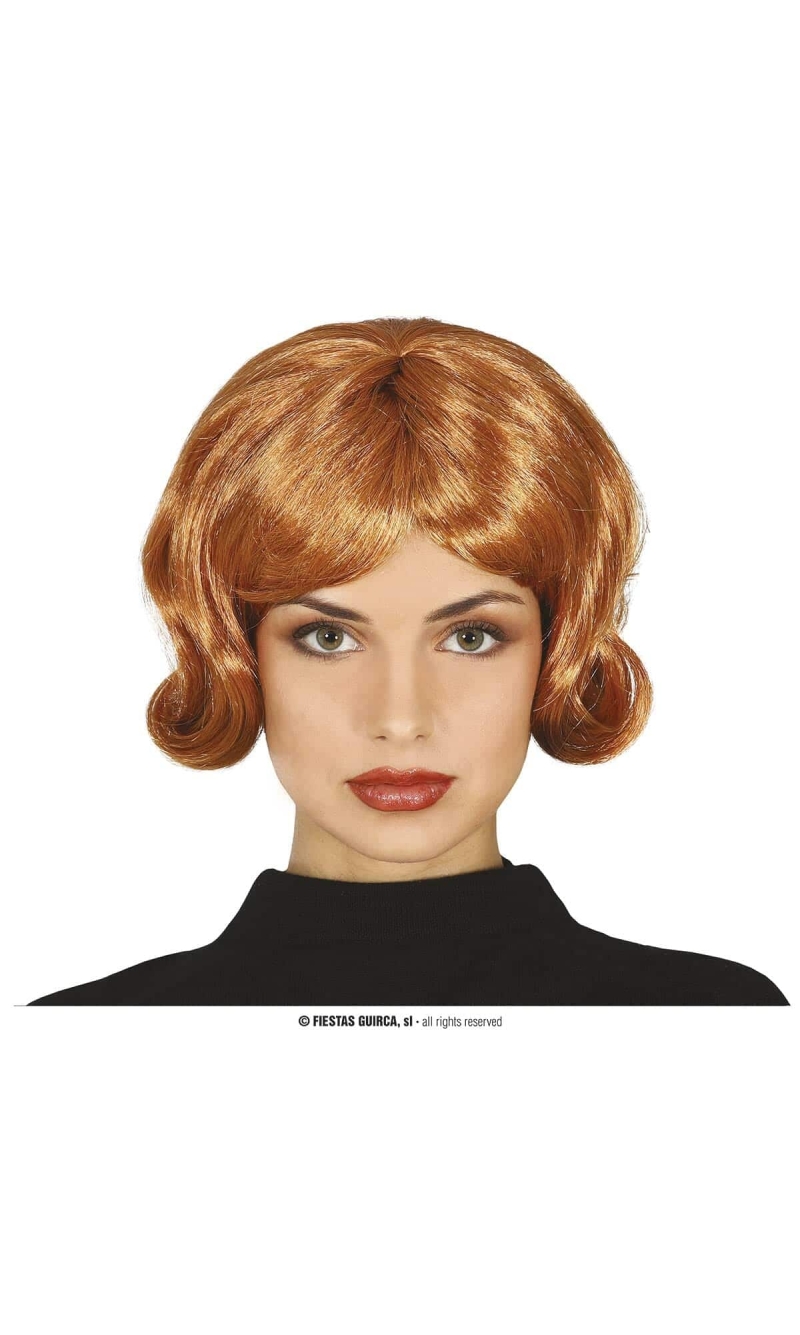 Brown 50s Wig - Adult One Size