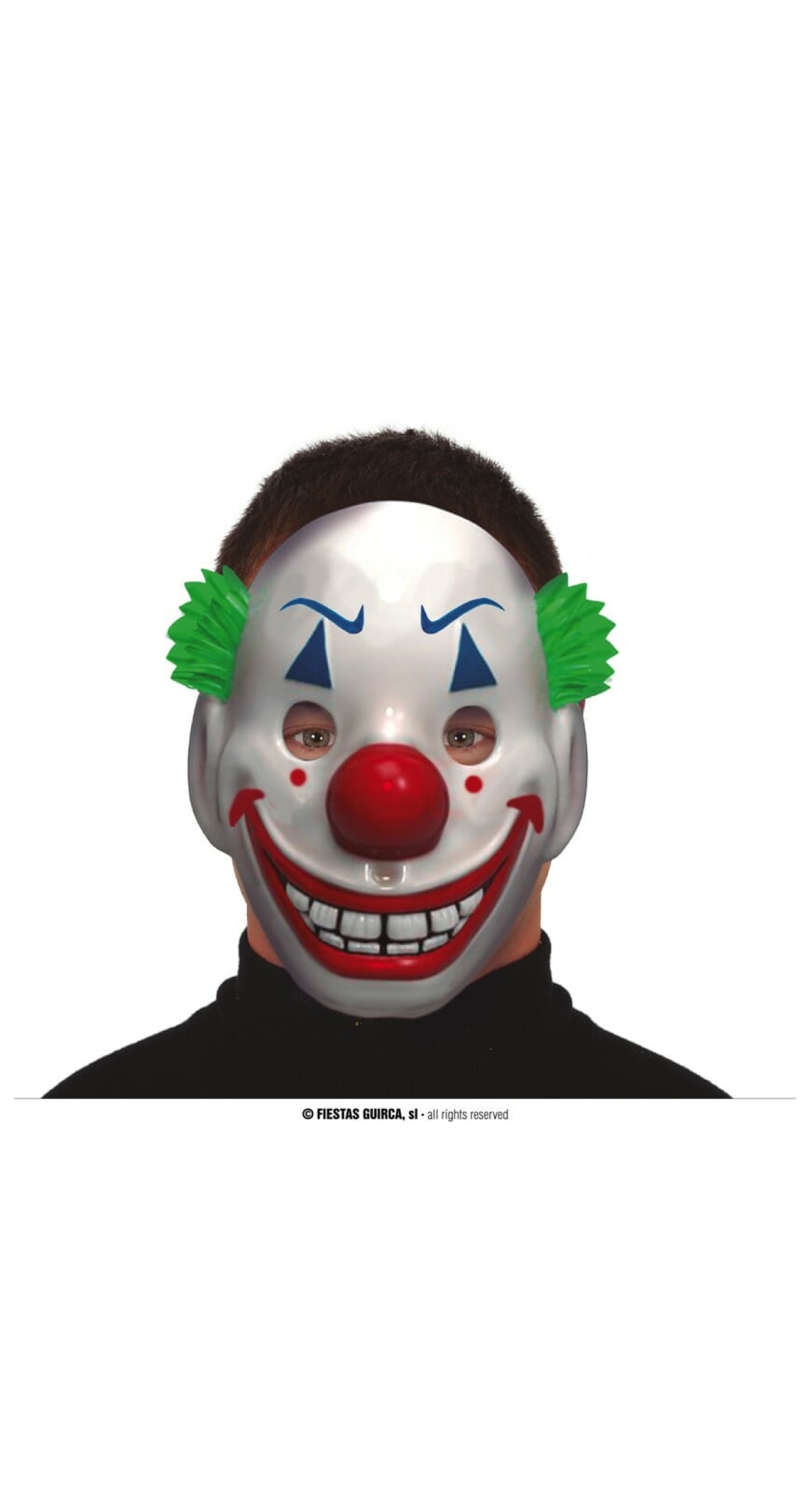 Smiling Clown Mask - Adult One Size