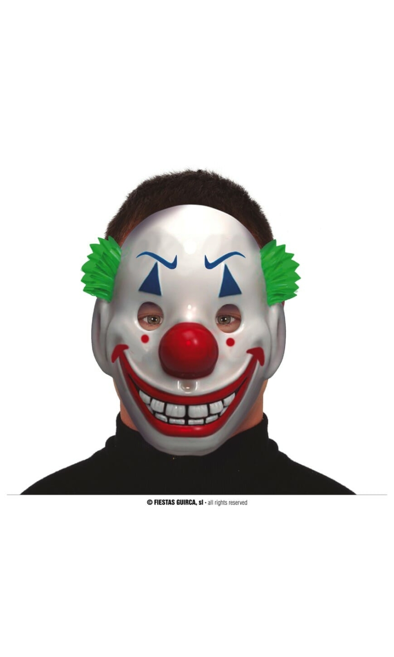 Smiling Clown Mask - Adult One Size
