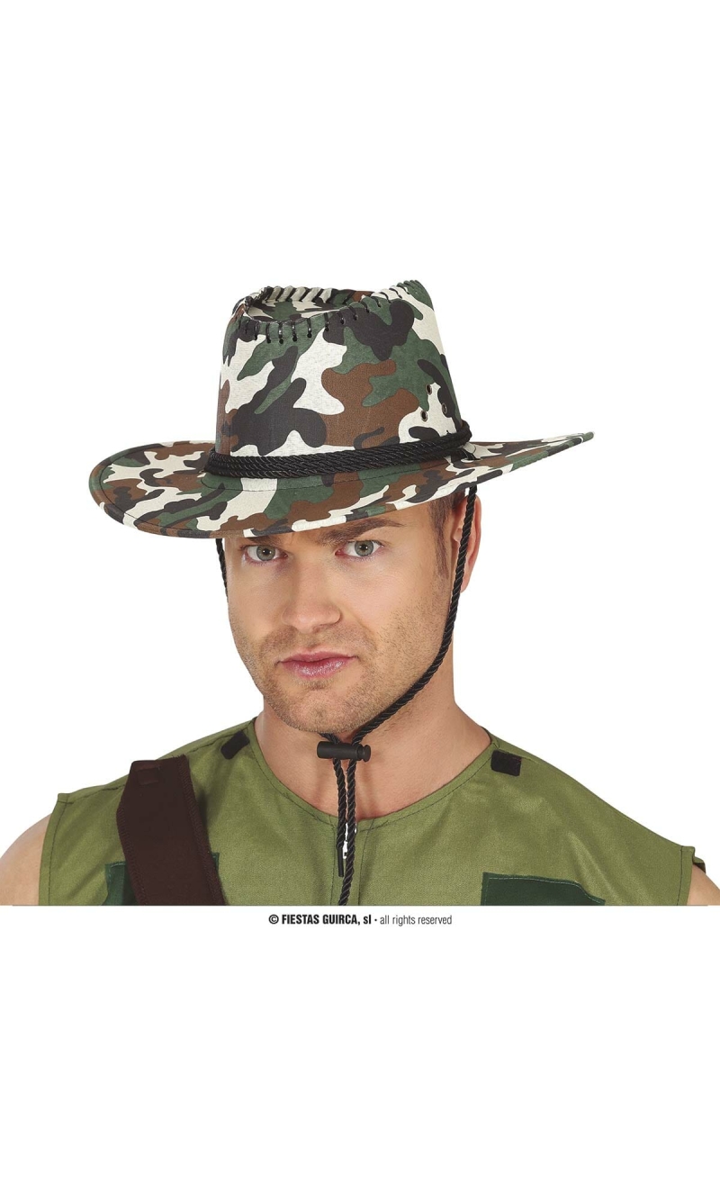 Camouflage Hat - Adult One Size
