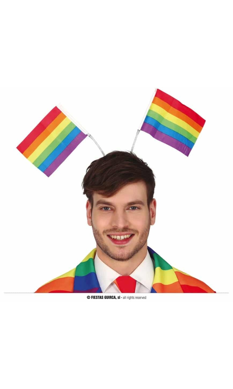 Rainbow Flags Headband