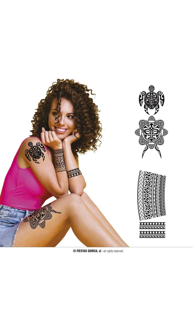 Black Flower Tattoos (15848)