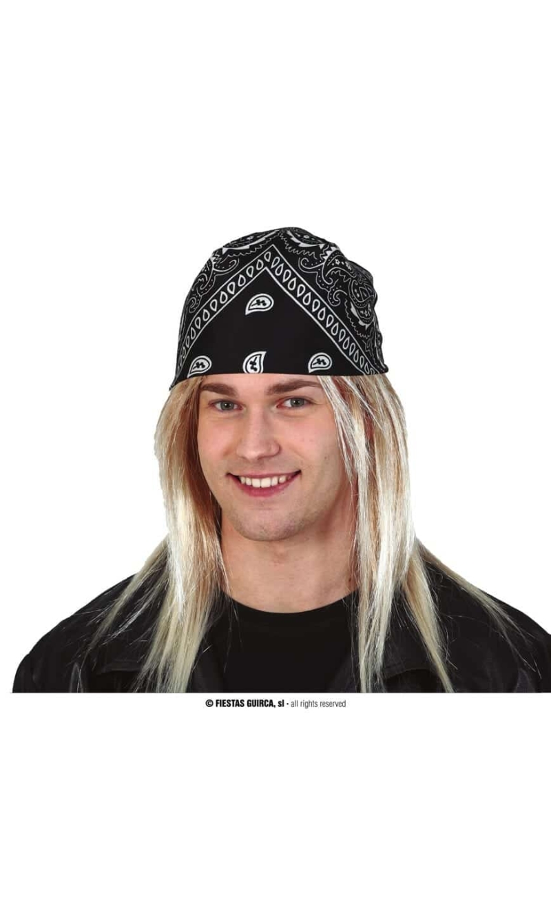 Black Cowboy Headscarf